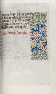 Livro de Horas de Uso de Rouen: fol. 99r, c. 1470 de Master of the Geneva Latini