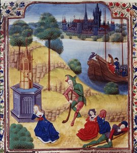 Adicionar 35322 fol.227v Efigenia e Cimone, de Giovanni Boccaccio
