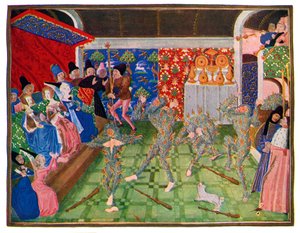 Baile de máscaras na corte francesa, 1393, 1470-1475.