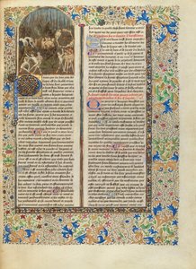 Os tormentos do inferno de Master of the Oxford Hours