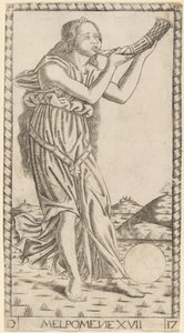 Melpômene de Master of the S Series Tarocchi