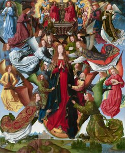 Maria, Rainha do Céu de Master of the Saint Lucy Legend