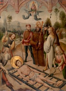 Martírio de São Lourenço de Master of the Saint Ursula Legend