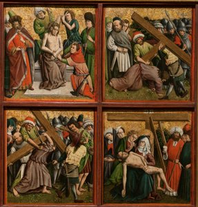 Retábulo com A Paixão de Cristo, c. 1440s.