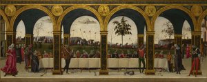 A história de Griselda. Parte III: Reunião, c.1490-1495 de Master of the Story of Griselda