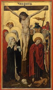 A Crucificação (têmpera e óleo sobre tela)