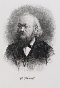 Retrato do historiador Fyodor Fyodorovich Sokolov 1841-1909, década de 1900 de Mate