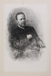 Retrato do historiador e jornalista Sergey Nikolayevich Shubinsky 1834-1913, década de 1900 de Mate