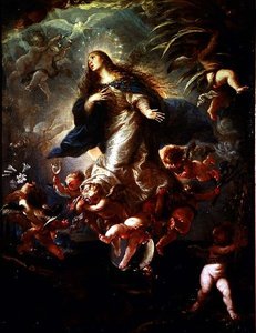 Imaculada Conceição (óleo sobre tela)