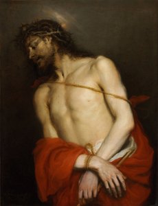 Le Christ au roseau, dit aussi Ecce Homo - Ecce Homo - Cerezo, Mateo, the Younger (1637-1666) - ca 1665 - Óleo sobre tela - 98x75 - Szepmuveszeti Muzeum, Budapeste, Hungria