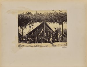 Mordomo e pessoal de Mathew B. Brady