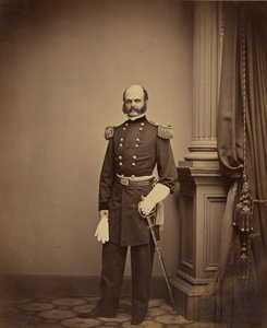 Major-general A. E. Burnside de Mathew B. Brady