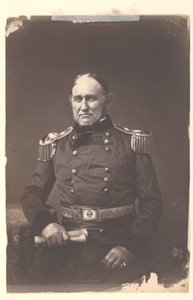 Major-general David E. Twiggs de Mathew B. Brady