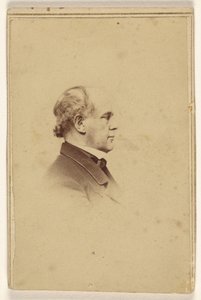 [Homem não identificado de perfil, impresso em estilo de vinheta] de Mathew B. Brady