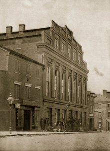 Prisão de Forrest Hall, Washington, DC, 1861-65 de Mathew B. Brady