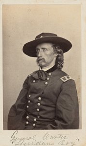 General George Armstrong Custer, 1865 (foto) de Mathew Brady