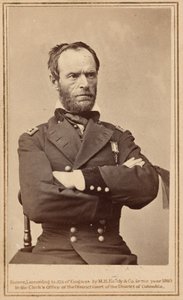 General William Tecumseh Sherman, 1865 (foto) de Mathew Brady