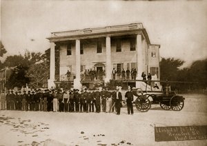 Hospital no.15, Beaufort, Carolina do Sul, 1864 de Mathew B. Brady