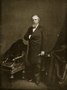 Rutherford B. Hayes antes de sua posse como presidente, 1877 de Mathew B. Brady