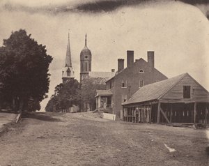 Segundo Corps Hospital, Washington, D.C., ca. 1863. de Mathew Brady