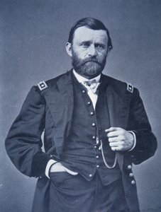 Ulysses Simpson Grant (foto a p/b) de Mathew Brady