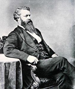 William Belknap (1829-90) 1876 (foto a p/b) de Mathew Brady