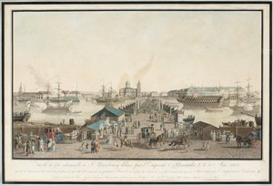 Celebração do primeiro aniversário de São Petersburgo no centenário da cidade em maio de 1803, 1804