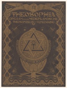 Revista de capa Theosophia de Mathieu Lauweriks