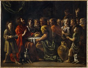 La cena - A última ceia ... de Mathieu Le Nain