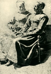 Duas camponesas, meados do século XVII, 1943.