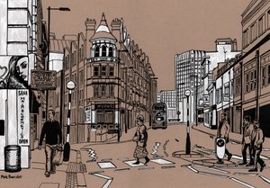Croydon High Street, 2016 de Matt Bannister