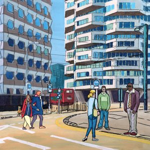 East Croydon, 2016 (técnica mista sobre painel)