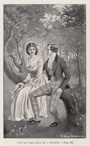 Ilustração para "As aventuras do Sr. Verdant Green, um caloiro de Oxford" (litografia) de Matt Bede Hewerdine