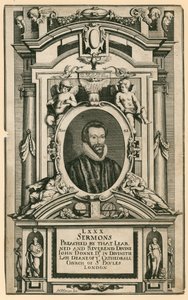 Dr John Donne, falecido Deane da Igreja da Catedral de St. Paul&39;s London de Mattaus the Younger Merian