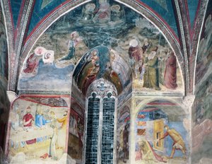 Cenas da Vida de São João Batista, da Capela de São João, 1346-48 (ver também 87124 e 1778223)