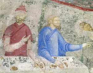 A festa de Herodes, detalhe da capela de São João, 1347 (detalhe de 87131)