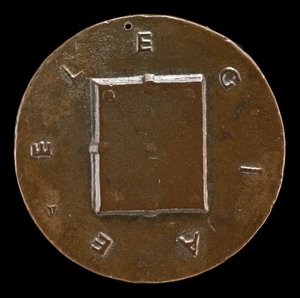 Livro Fechado [reverso], c. 1446. de Matteo di Andrea de Pasti