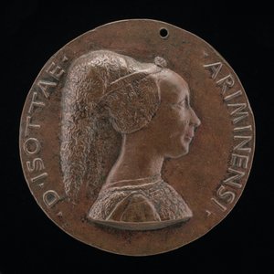 Isotta degli Atti, 14321433-1474, Senhora 1446, depois Esposa depois de 1453, de Sigismondo Malatesta [obv