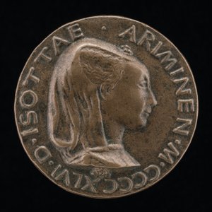 Isotta degli Atti, 14321433-1474, Senhora 1446, depois Esposa depois de 1453, de Sigismondo Malatesta [obv
