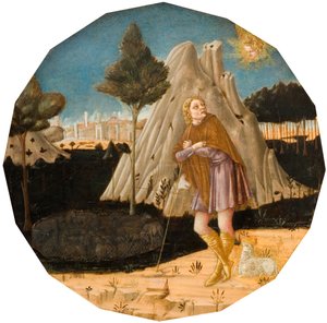 Anjo Aparecendo para Joachim, 1500.
