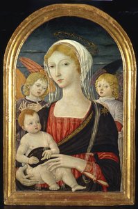 Madonna com criança e anjos, ca 1470