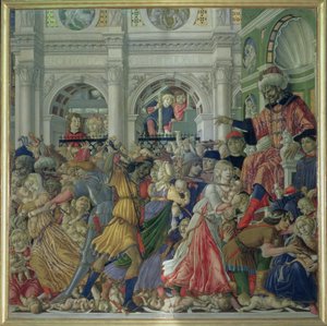 O Massacre dos Inocentes, 1482 (tempera no painel)