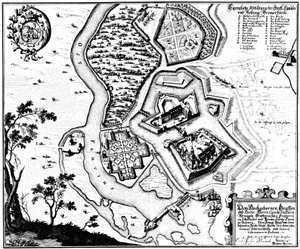 Bremervörde, Baixa Saxónia, Alemanha de Matthaus Merian