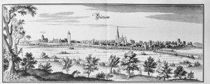 Bützow de Matthaus Merian