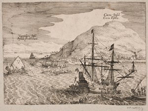 Sobre o desembarque dos holandeses em Kokosøen