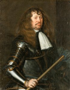 Retrato de Carl Gustav Wrangel 1613-1676, Conde de Salmis, 1662. de Matthaeus Merian the Younger