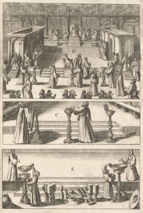 Placa de "topographie italiana", 1688