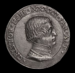 Christoph Kress von Kressenstein, 1484-1535, Patrício e Diplomata [anverso], 1526.