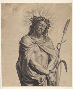 Ecce Homo
Série do Ecce Homo, Cristo Crucificado, Virgem Maria e João Evangelista (título da série) de Mattheus Borrekens