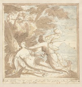 Júpiter em Calisto de Mattheus Terwesten